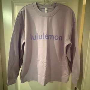 Lululemon Lavender Crewneck Top